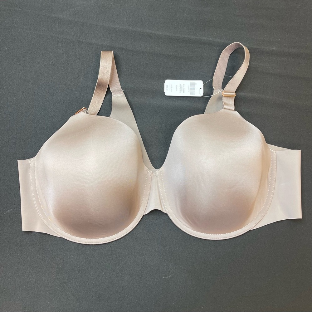 NWT $58 SOMA 44D Vanishing 360 Perfect Coverage FR CL Light Lined Bra Mochaccino
